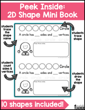 Shapes and Solids - Mini Books