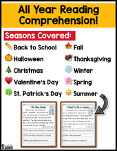 Reading Comprehension - The All Year BUNDLE