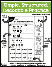 Blend and Read - Words with Blends