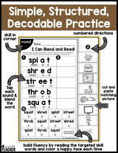 Blend and Read - Words with Trigraphs