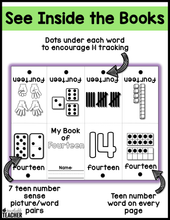 Itty Bitty Books - Numbers 11-20