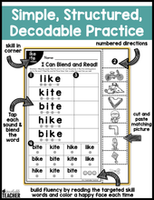 Blend and Read - CVCe Words