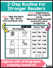 Word Mapping CVC Words
