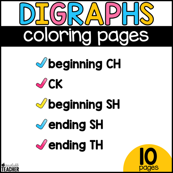 Digraph Coloring Pages – A Teachable Teacher