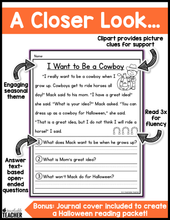 Halloween Reading Comprehension