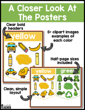 Color Word Posters