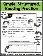 All-in-One Reading Passages - Ending Blends