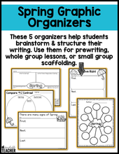 Oh So Spring Writing Activities - K-1