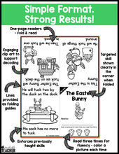 Easter Decodable Readers