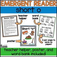 Short O Interactive Emergent Reader