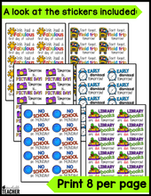 Reminder Stickers
