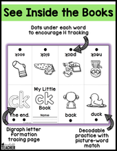 Itty Bitty Books - Digraphs Edition