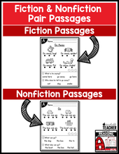 Level A Reading Comprehension Passages and Questions - Set Two