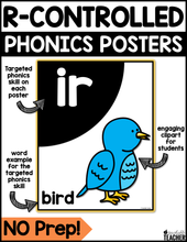 R-Controlled Phonics Posters