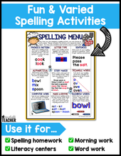 Editable Spelling Menu