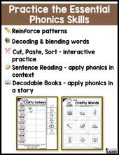Thanksgiving Phonics Bundle- NO PREP