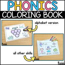 Phonics Coloring BUNDLE