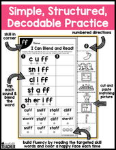 Blend and Read - Words with Double Final Consonants