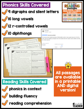 Multisyllabic Words Reading Passages - All-in-One BUNDLE