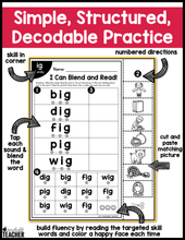 Blend and Read - CVC Words