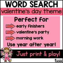 Valentine's Day Word Search