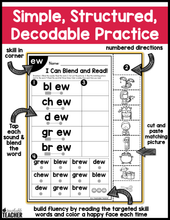 Blend and Read - Words with Diphthongs