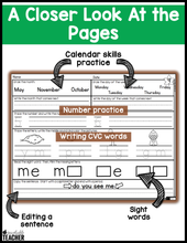 Kindergarten Independent Work - November