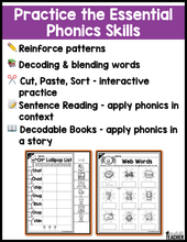 Halloween Phonics BUNDLE- NO PREP