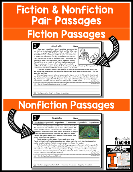 Level I Reading Comprehension Passages and Questions – A Teachable Teacher