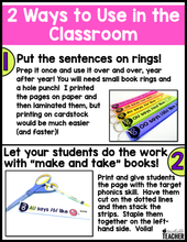 Phonics Based Fluency Sentences - Diphthongs and R-Controlled Vowels