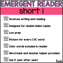 Short I Interactive Emergent Reader