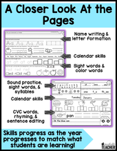 Kindergarten Independent Work - The All Year BUNDLE
