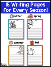 Writing Paper- Seasonal BUNDLE