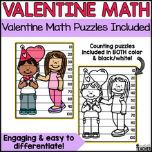 Prepless Kindergarten Valentine Math - 15+ Activities