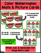 July Summer Sounds Phonemic Awareness Activities: Segmenting & Blending Sounds