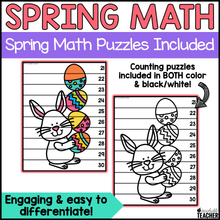 Prepless Kindergarten Spring Math - 25+ Activities
