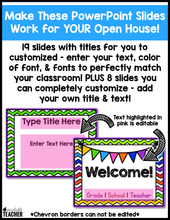 Editable Back to School Powerpoint