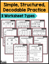 CVC Words Phonics Worksheets - The Science of Reading