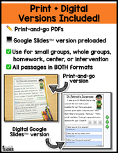 St. Patrick's Day Reading Comprehension