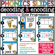 Digital Phonics Double Final Consonants Google Slides for Decoding and Encoding