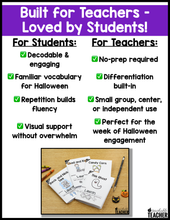 Halloween Decodable Readers