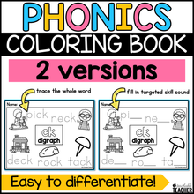 Phonics Coloring BUNDLE