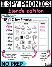 I Spy Phonics: Read & Write Blends