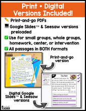 All-in-One Reading Passages - Long Vowels Set #2