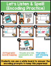 Digital Phonics R-Controlled Vowel Words Google Slides for Decoding and Encoding