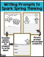 Oh So Spring Writing Activities - K-1