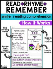 Read Rhyme Remember - Winter Reading Comprehension