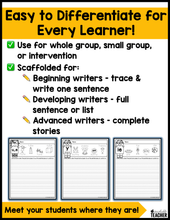 Phonics Based Writing - Long Vowels