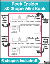 Shapes and Solids - Mini Books