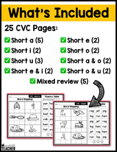 Word Mapping CVC Words